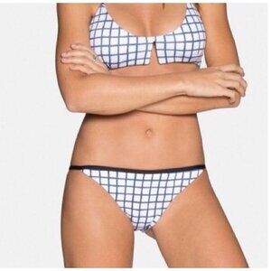 NWT Tavik Antic Full Coverage Swim Bottom in Grid - Large